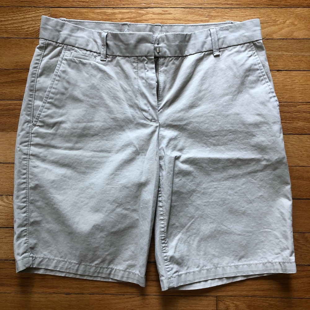 GAP Cotton roll-up beige shorts size 0